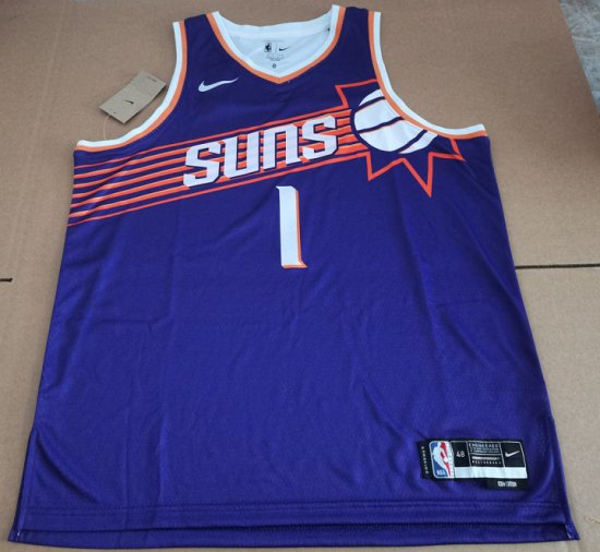 NBA 1 Booker Phoenix Suns 2023-24 icon Maillot Violet